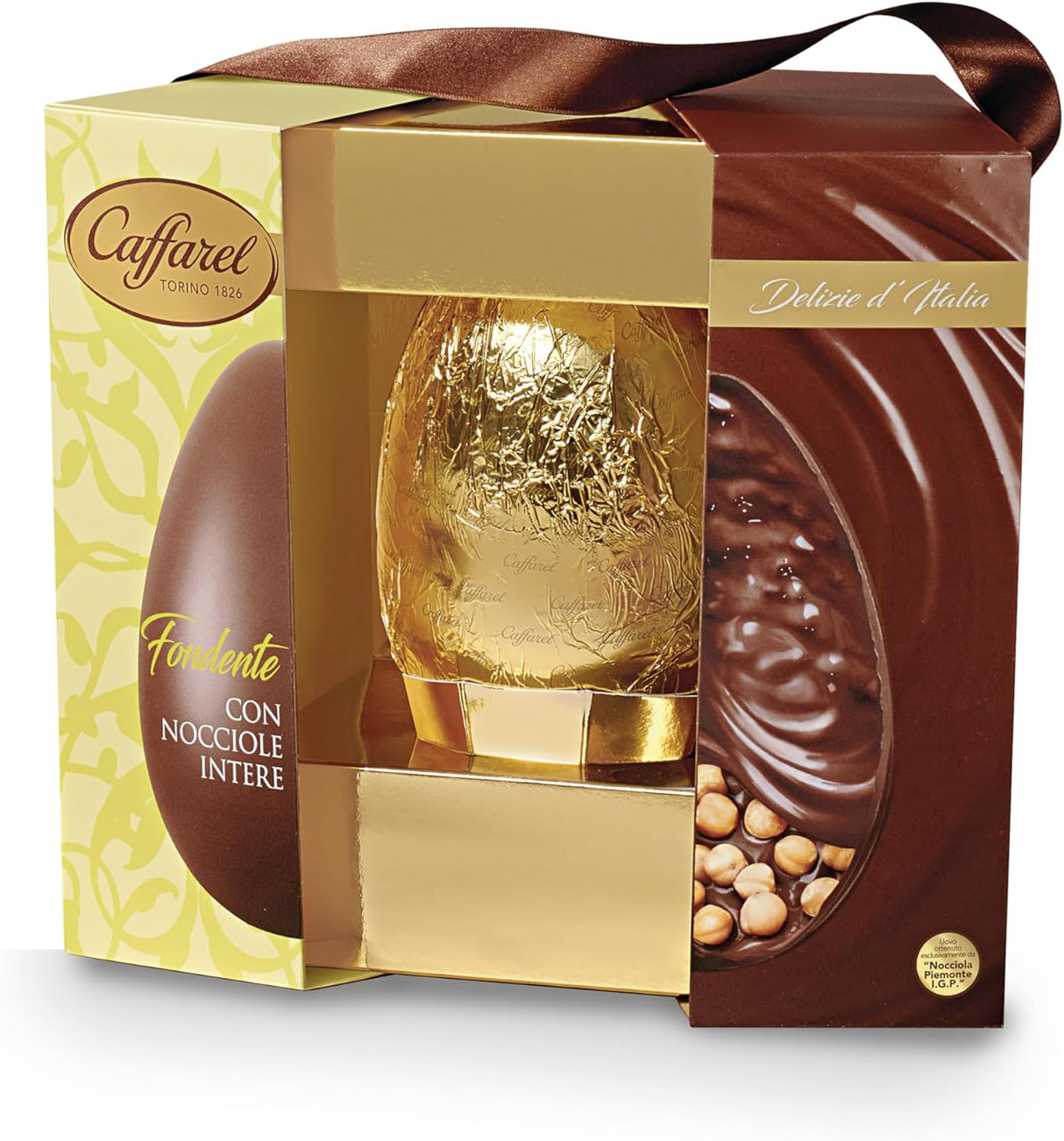 caffarel caffarel uovo delizie ditalia ass cioccolato al latte o fondente o bianco con nocciole 530 gr 1 pz ean 8013108633041