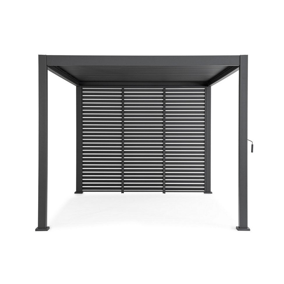 bizzotto bizzotto frangisole laterale per pergola ocean h 238 cm l 93 cm antracite ean 8051836466913