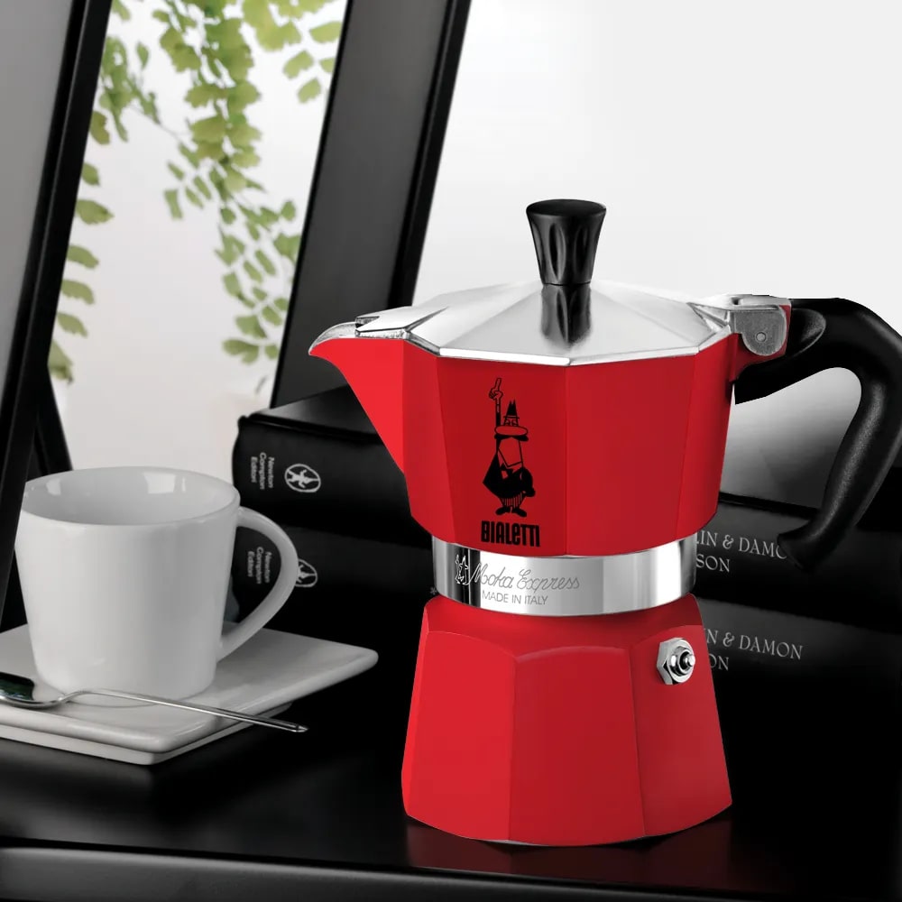 bialetti bialetti moka express 3 tazze rosso ean 8006363074520
