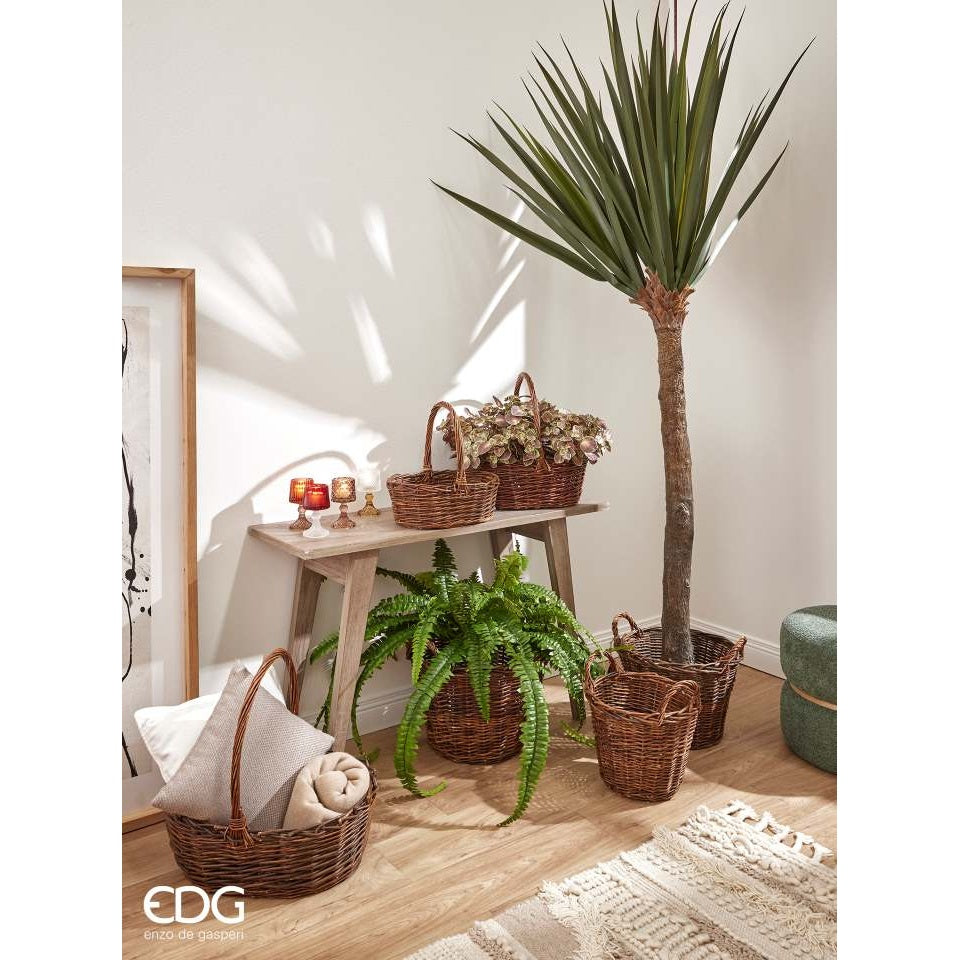 edg enzo de gasperi edg enzo de gasperi felce bell giga d 100 cm 40 fg pianta artificiale verde ean 8059824102898