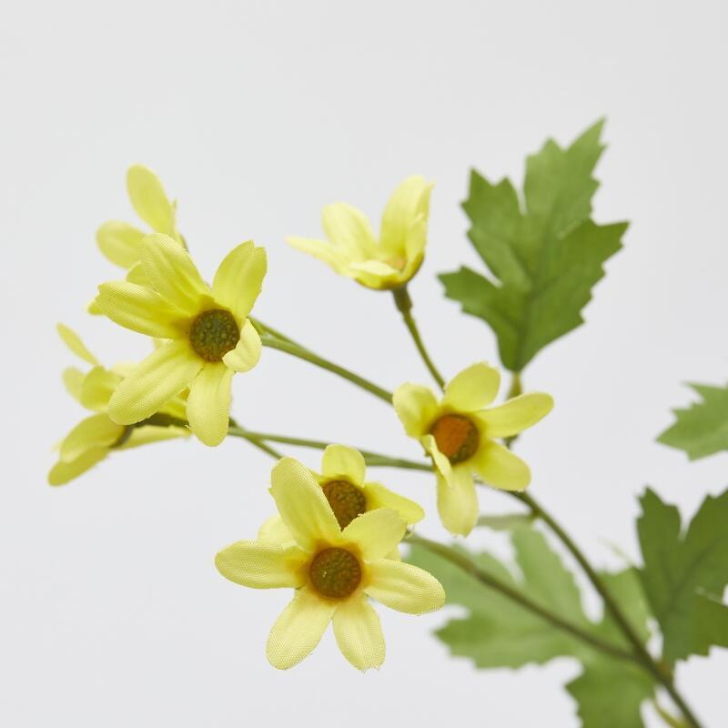 edg enzo de gasperi edg enzo de gasperi margherita ramo h 70 cm pianta artificiale giallo ean 8059824483843