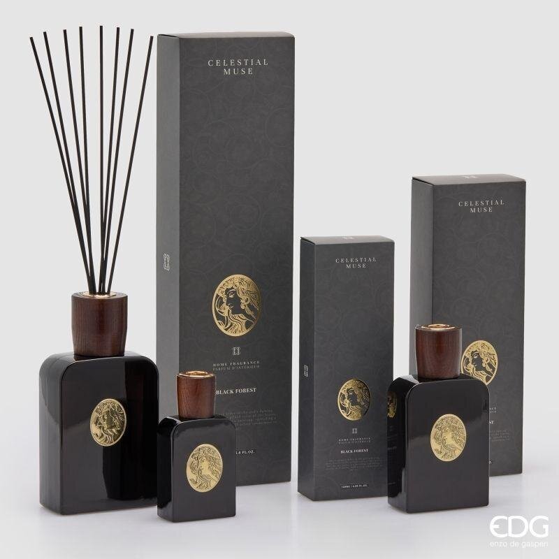 edg enzo de gasperi edg enzo de gasperi profumatore ambiente bottiglia diva 330 ml foresta nera diffusore fragranza design elegante ean 8059824655875