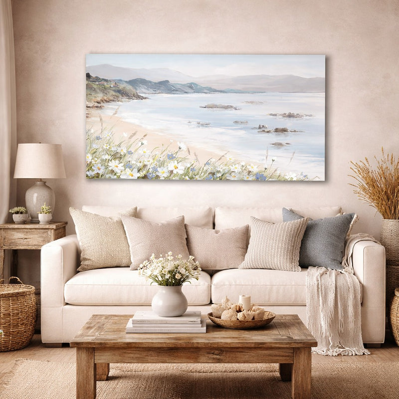 edg enzo de gasperi edg enzo de gasperi quadro abstract rettangolare hill 75 x 150 cm multicolor decorazione parete design moderno casa ean 8059824670946