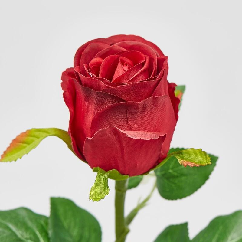 edg enzo de gasperi edg enzo de gasperi rosa bocciolo olis 3 fg ramo ass h 51 cm pianta artificiale rosso 1 pz ean 8056372812897