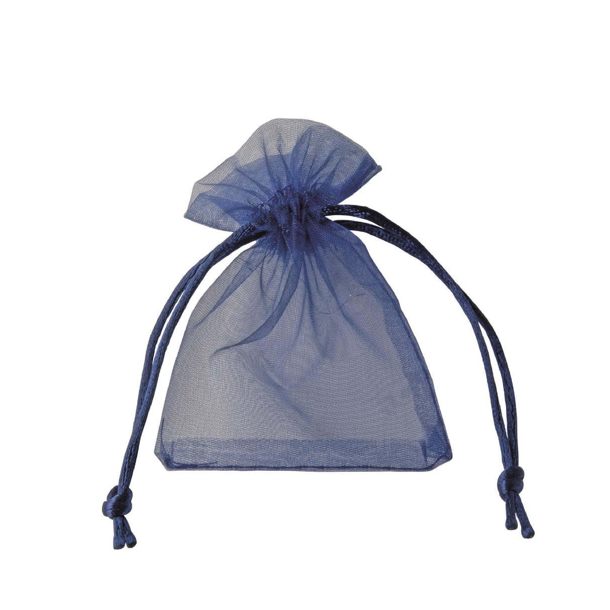 etm etm sacchetto bag organza con tirante bomboniera portaconfetti 8 x 10 cm blu 10 pz ean 8057500588851