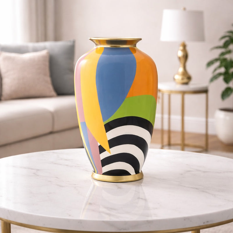 fade fade vaso kandinsky 22 x 37 cm multicolor ean 8016175591610
