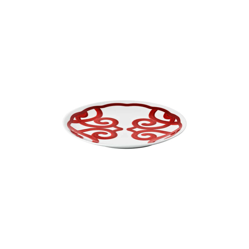 guzzini guzzini set 6 posti tavola harmonia natalizia porcellana bianco rosso 18 pz ean 8008392412441