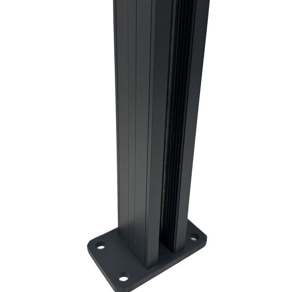 larcolaio larcolaio palo doppio recinzione ami h 146cm antracite opaco ean 8004944442218