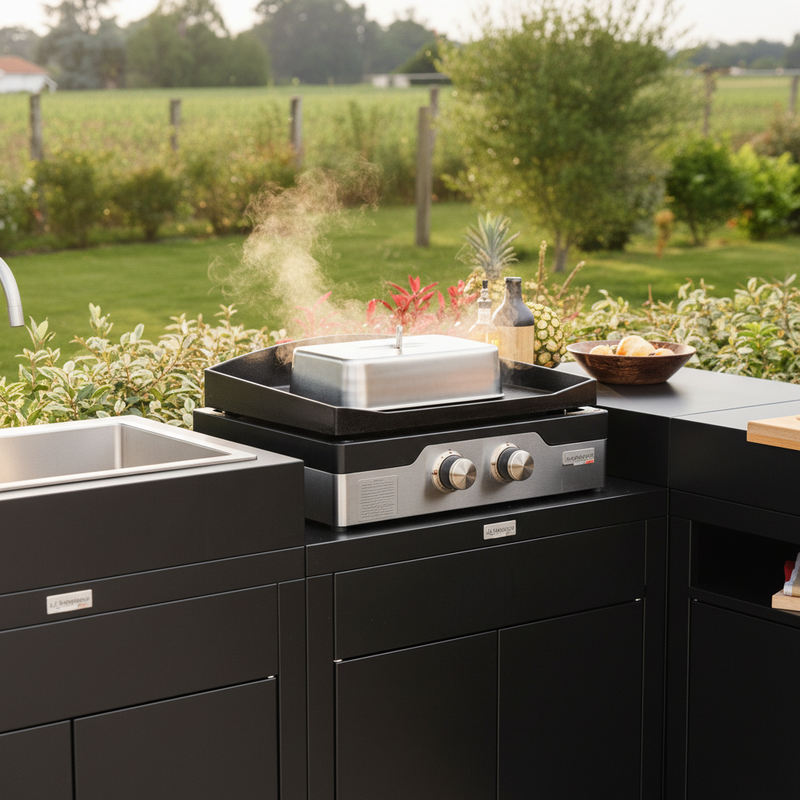 le marquier le marquier kit cottura a vapore piatto supporto traforato inox ean 3339380170506