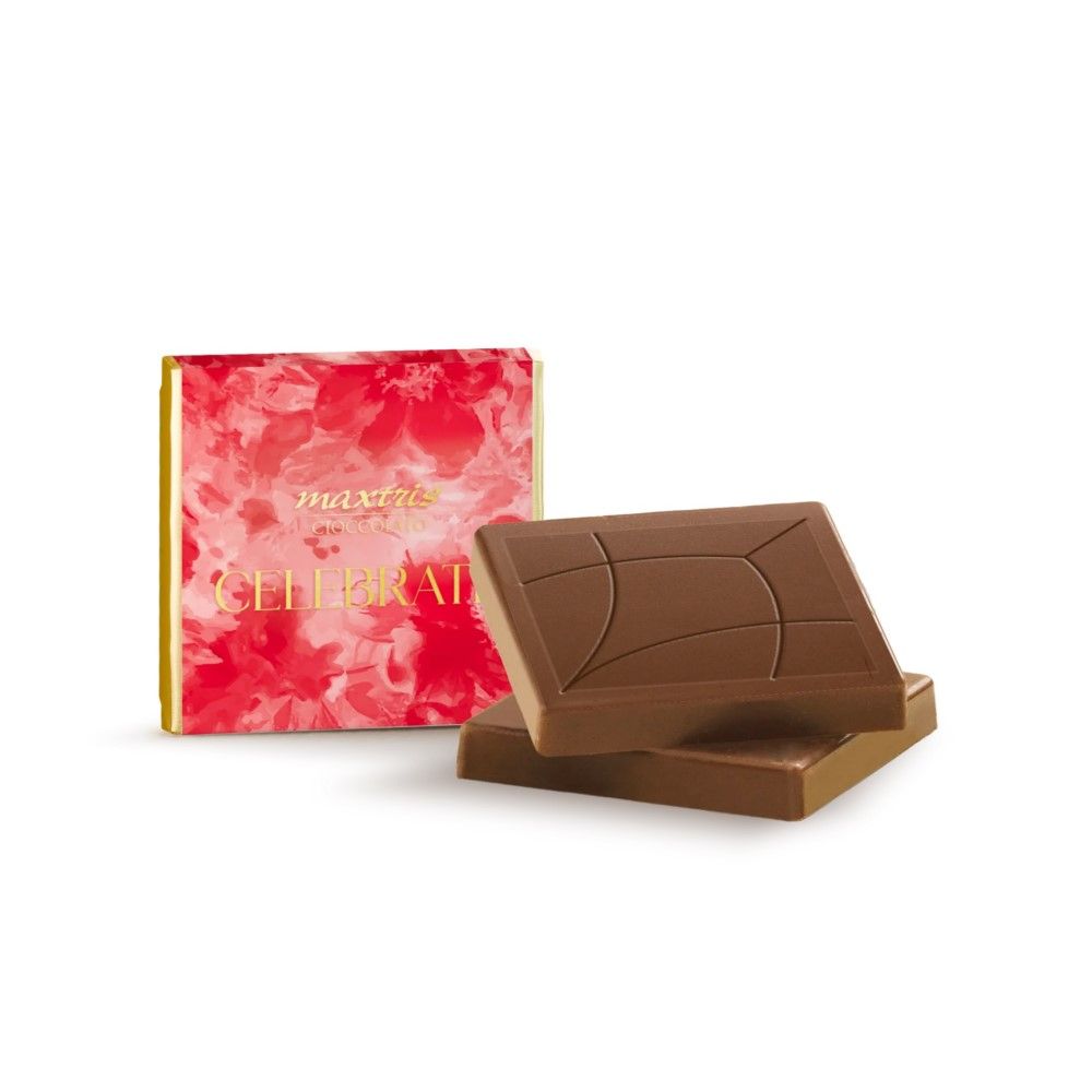 maxtris maxtris celebrate napolitains mini tavolette cioccolato al latte celebrate rosso laurea 1 kg ean 8022470872033