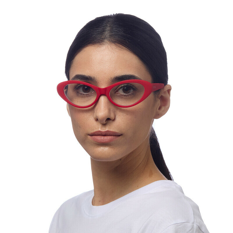 okkia okkia occhiale da lettura mod lina cat eye red diottrie 1 00 ean 8053806010614