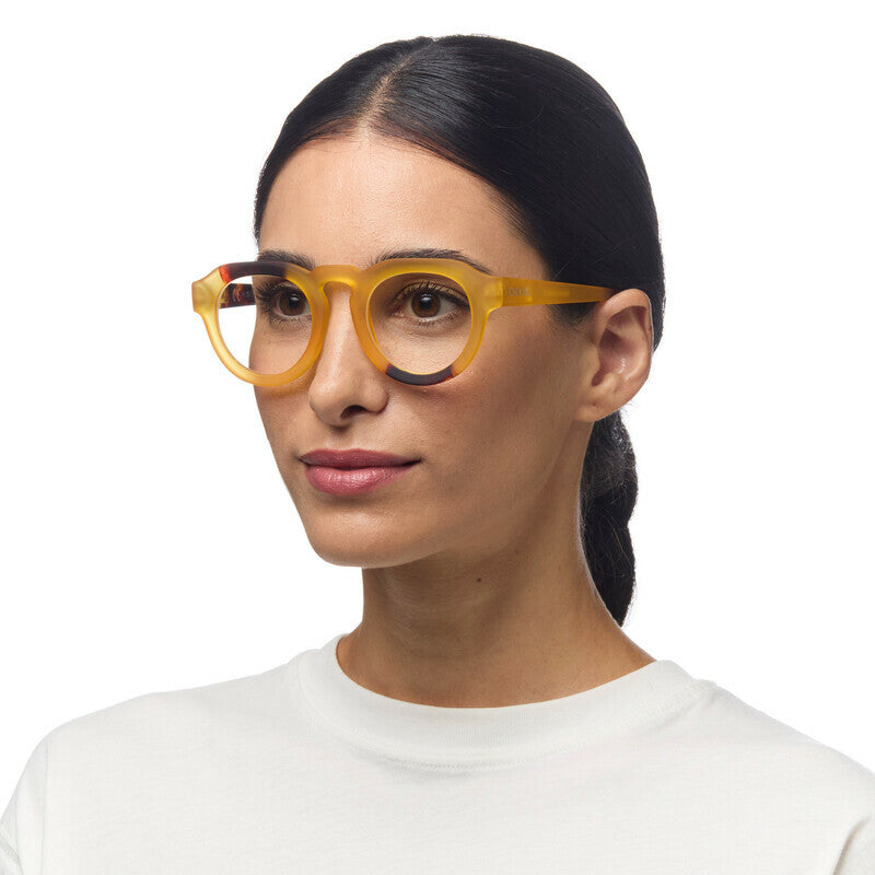 okkia okkia occhiale da lettura mod zeno soft touch anti luce blu giallo havana diottrie 1 00 ean 8055773197077
