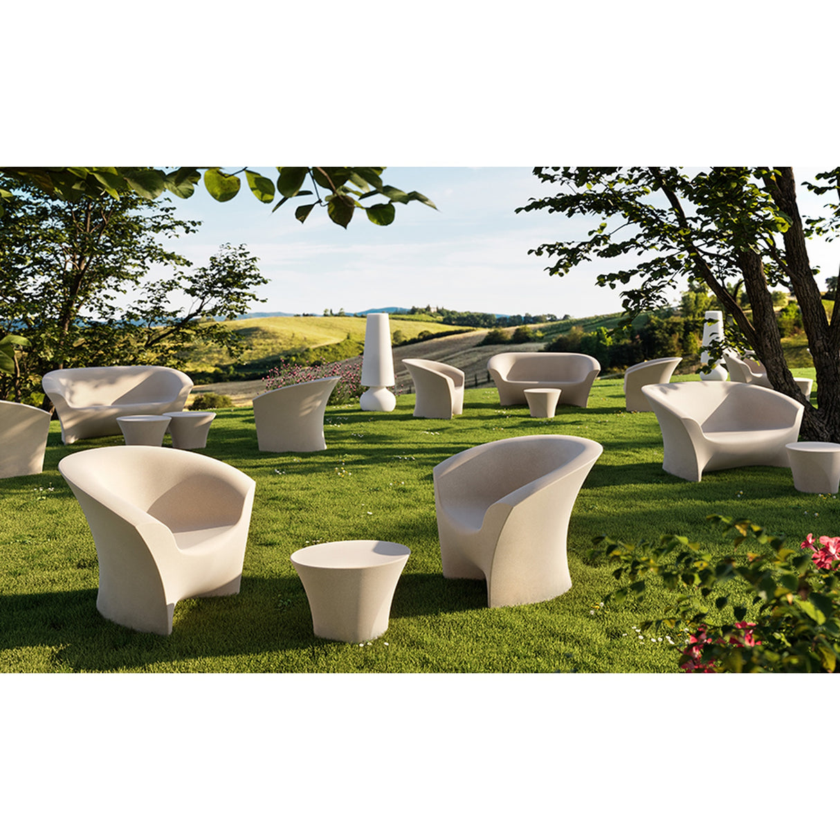 plust plust poltrona ohla colore pietra