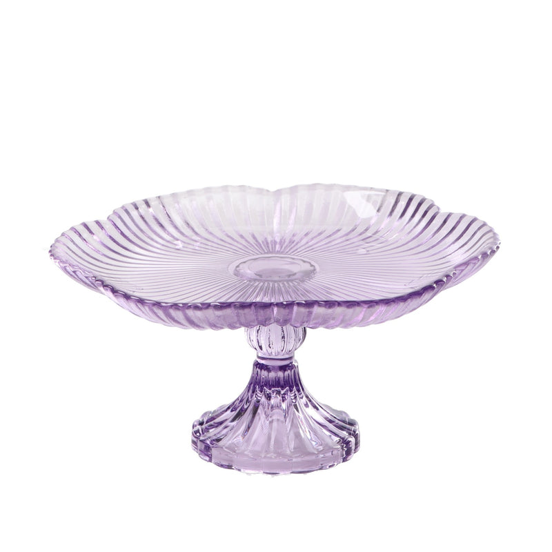 regalo italiano regalo italiano alzata in vetro d 20 cm h 105 cm ass alzatina portadolci elegante design moderno 1 pz ean 8057586208230