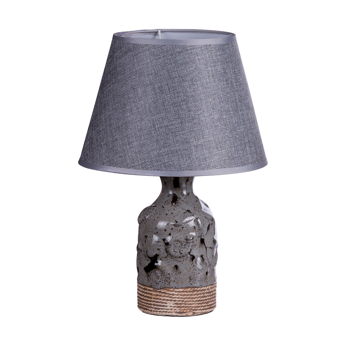 Italienisches Geschenk Italienisches Geschenk Keramiklampe Jable, Durchmesser 25 cm, Höhe 38 cm, Tischlampe im modernen Design, 1 Stück, EAN 8021785685710