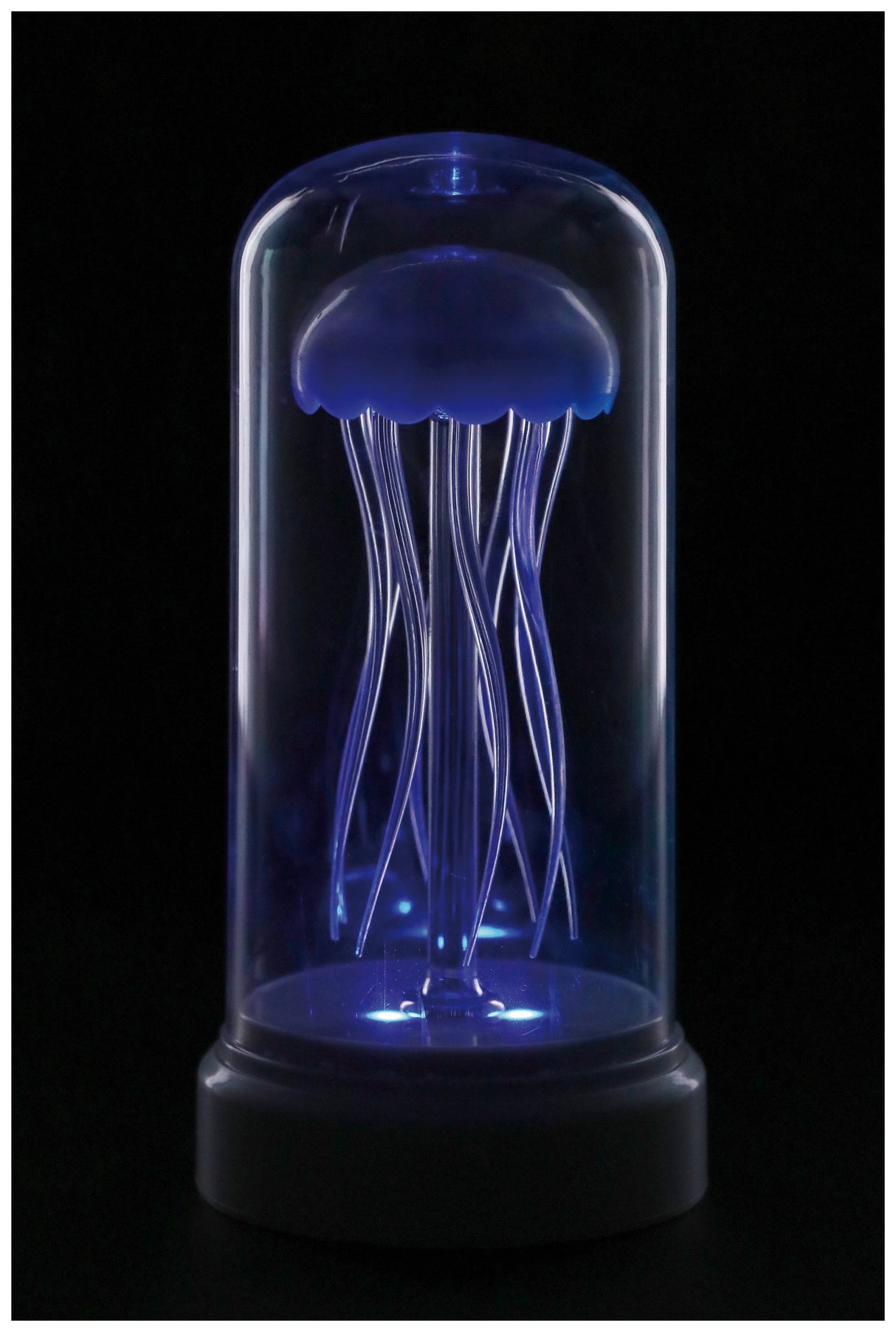 regalo italiano regalo italiano lampada medusa rgb led con movimento effetto acquario decorativo d 10 cm h 21 cm ean 8057586207035