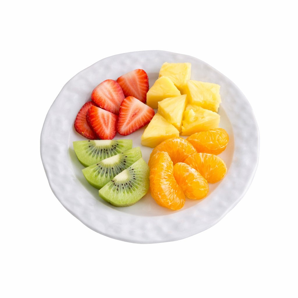 regalo italiano regalo italiano piatto frutta in melamina d 22 cm h 2 cm bianco ean 8057586002593