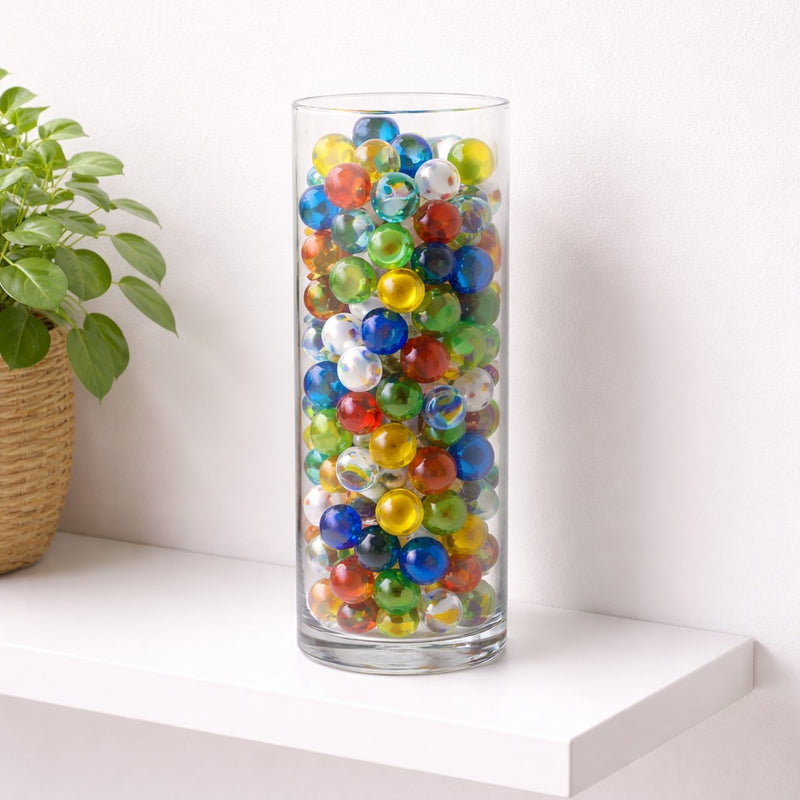 regalo italiano regalo italiano vaso in vetro lyon d 12 cm h 40 cm vaso decorativo moderno per fiori e arredo casa ean 8057586048522