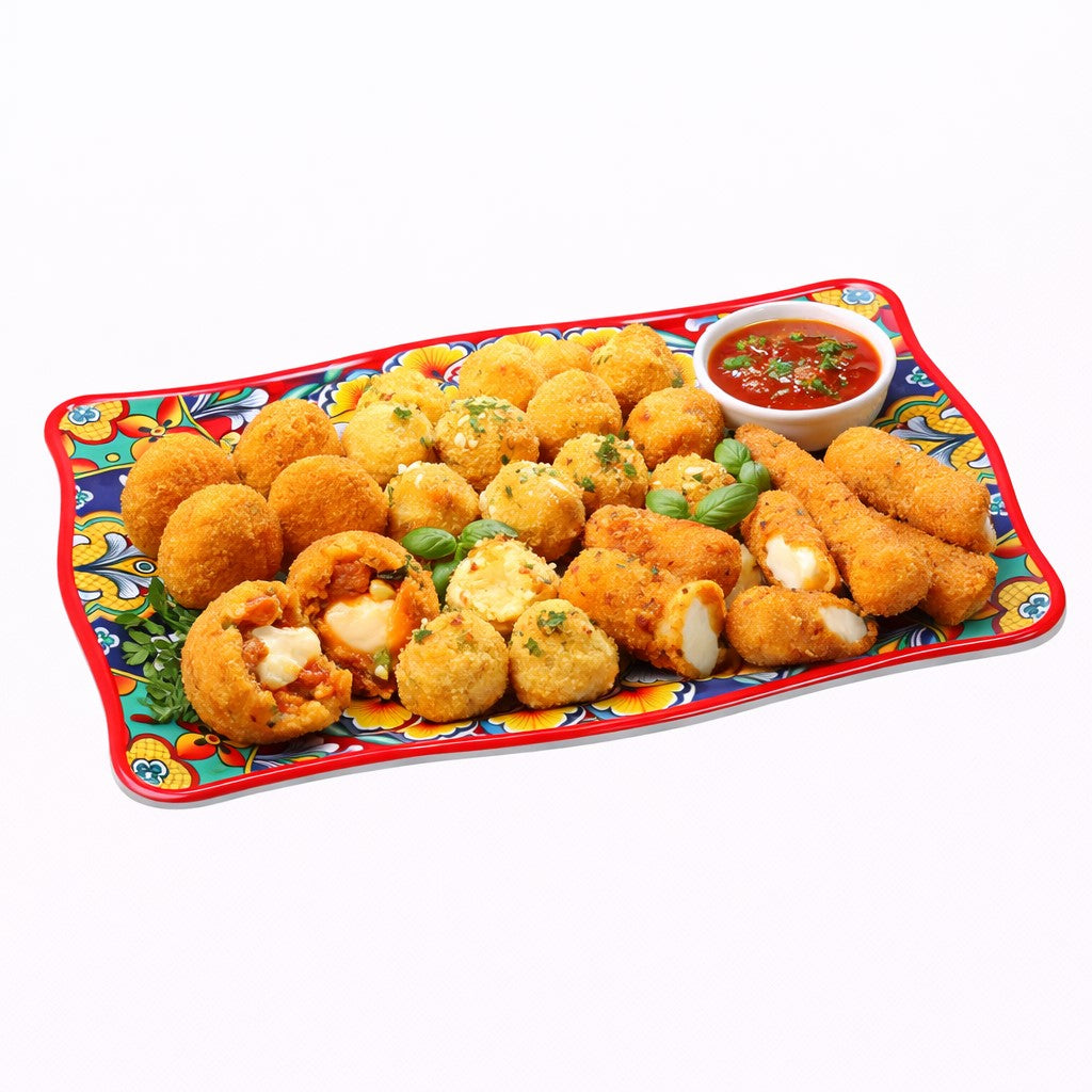 regalo italiano regalo italiano vassoio rettangolare rian in melamina 48 x 28 cm h 2 cm rosso blu ean 8057586160651