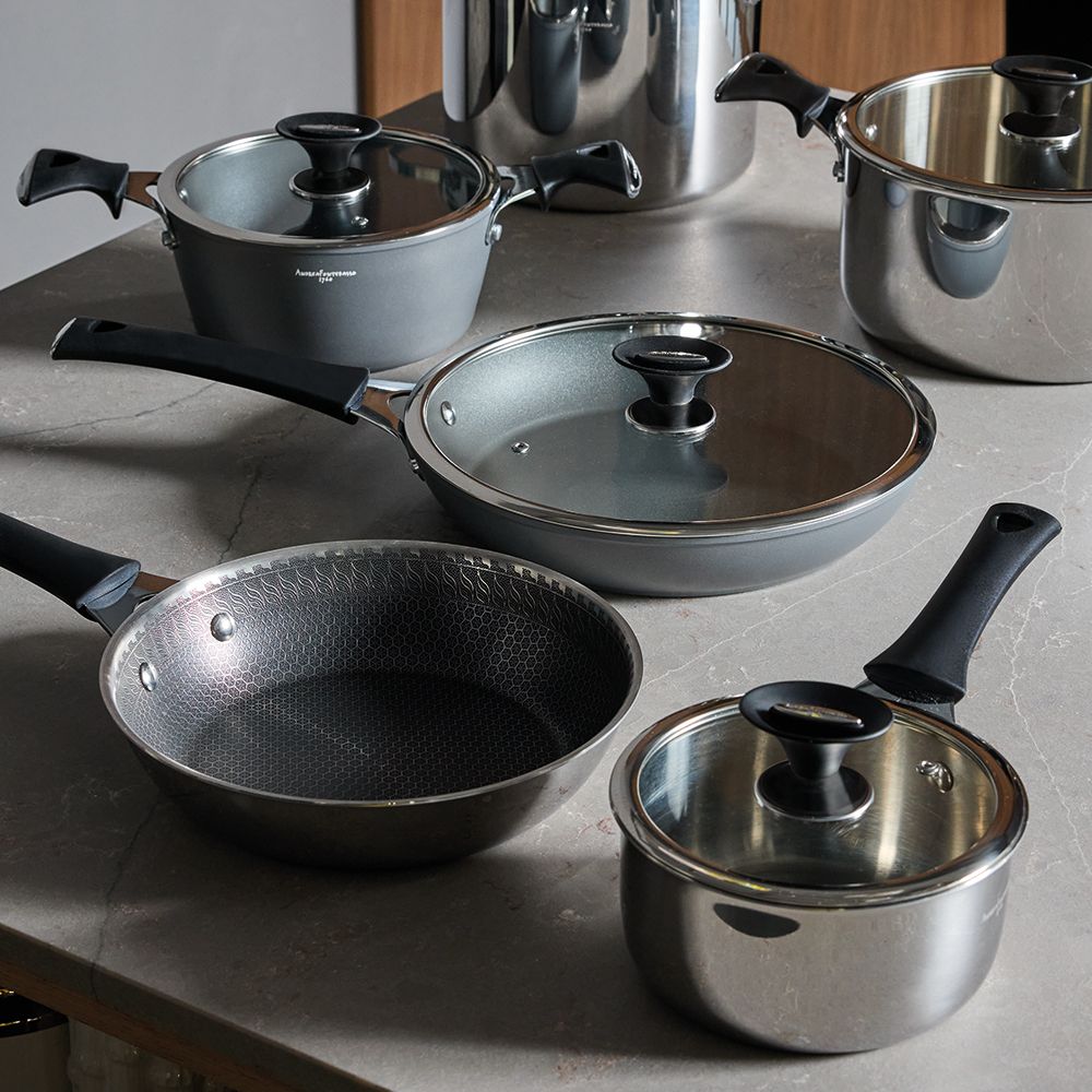 Tognana Tognana Wok mit 1 Griff, 28 cm, Luxury Design-Serie, Edelstahl, EAN 8056444040104