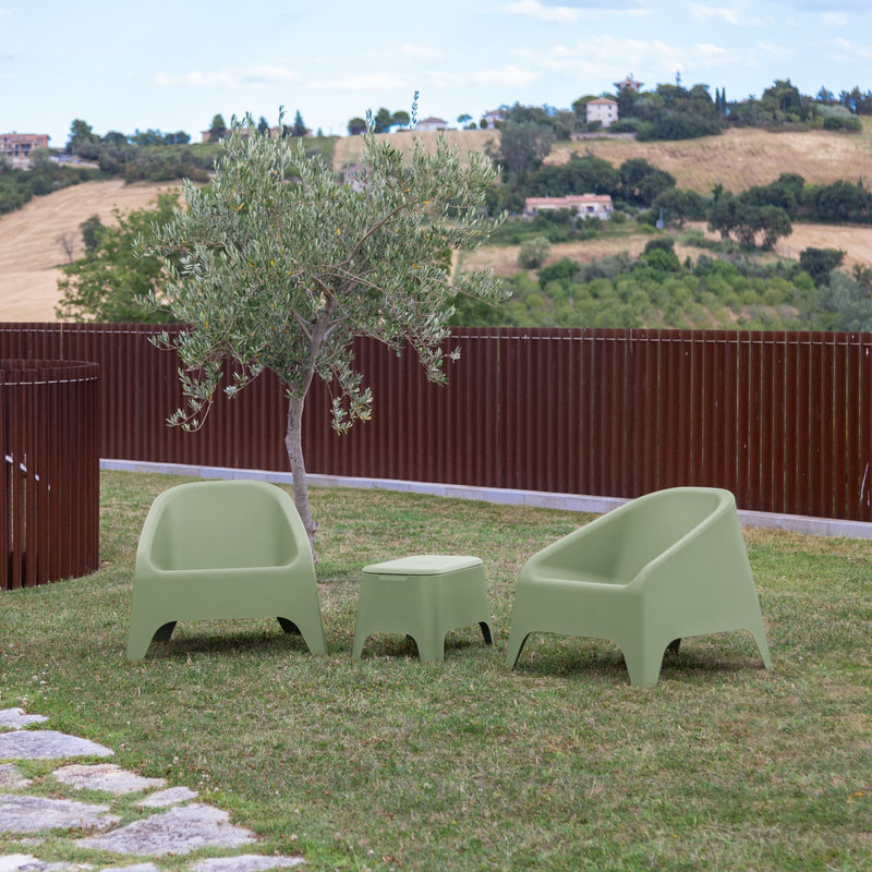 toomax toomax poltrona matera verde salvia poltrona da giardino impilabile resistente ai raggi uv ean 8009371096263