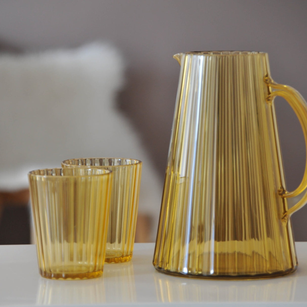 wd lifestyle wd lifestyle brocca in acrilico 23 lt ambra ean 8033040745022