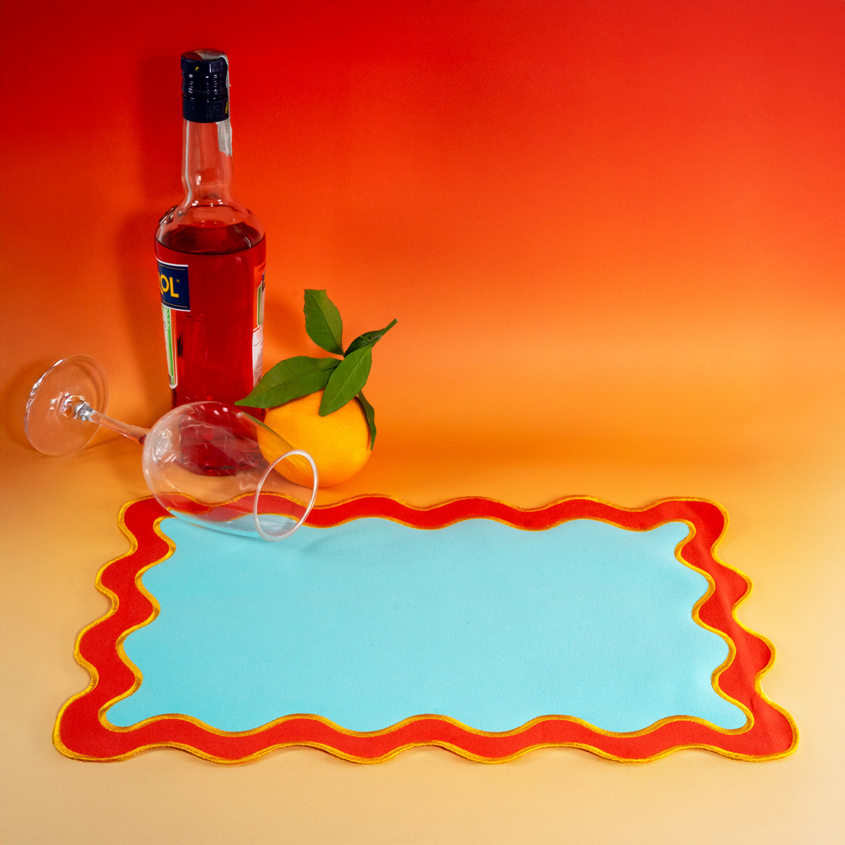 wd lifestyle wd lifestyle set 2 tovagliette in cotone rosso ean 8055035685588