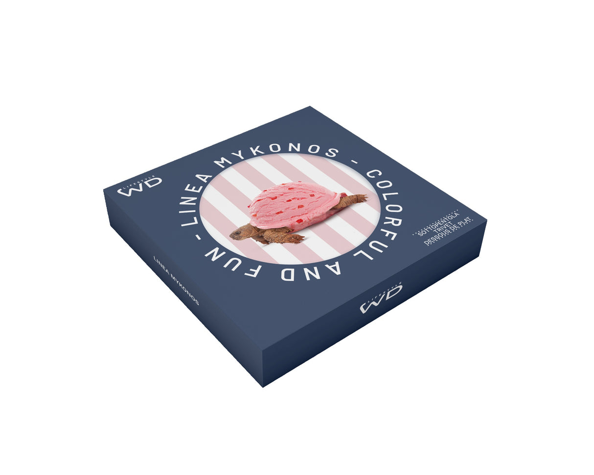 wd lifestyle wd lifestyle sottopentola in ceramica d 18 cm decoro tartaruga ean 8055035683621