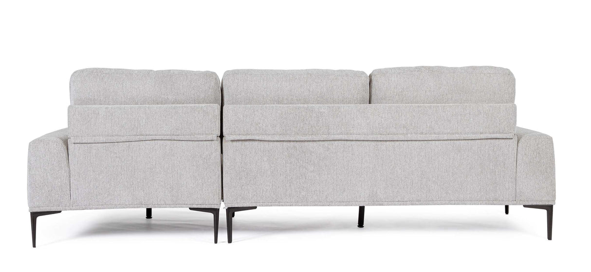 bizzotto bizzotto divano 3 posti washington con penisola grigio chiaro ean 8051836606296