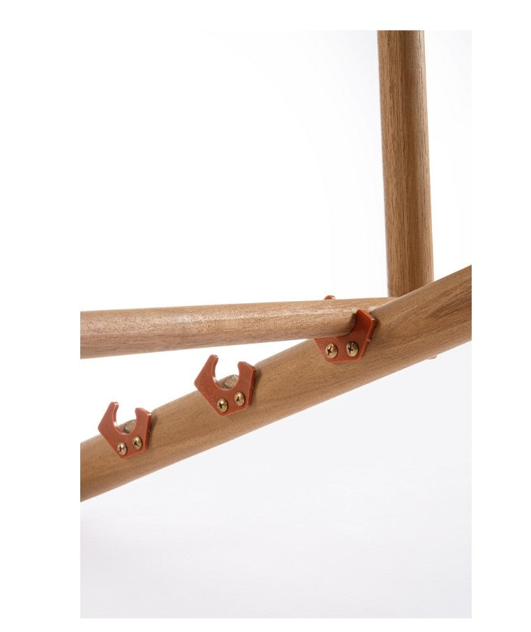 Bizzotto Bizzotto Liegestuhl Danubio in Teakholzoptik, Rückenlehne „Bosco“, EAN 8051836783805