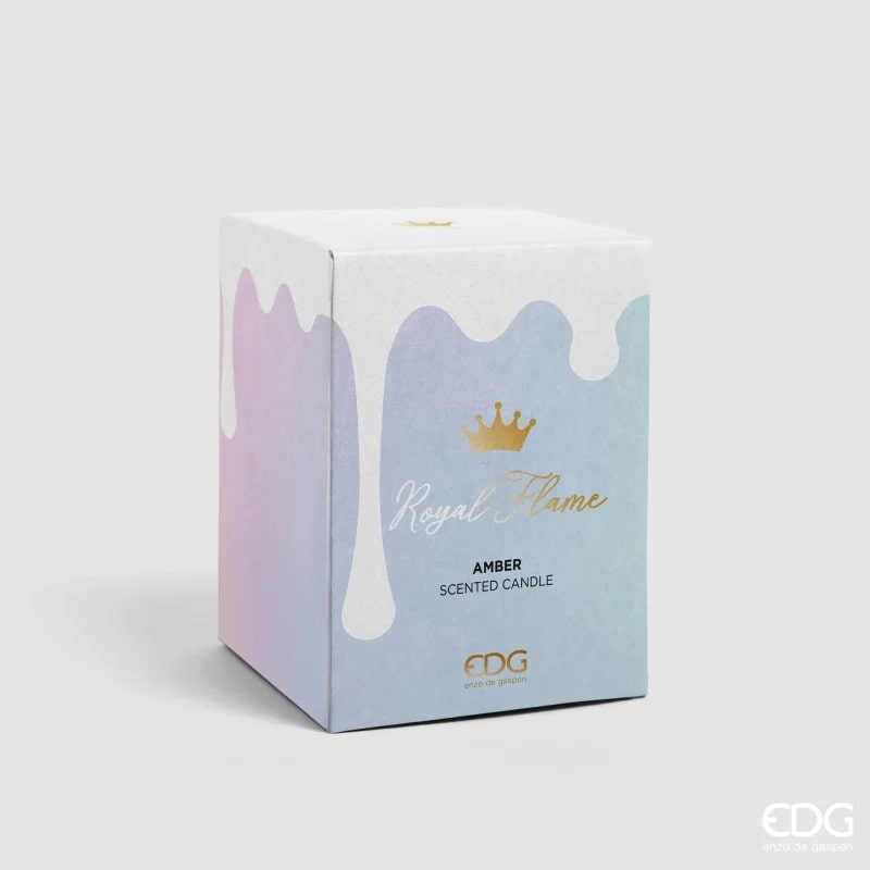 edg enzo de gasperi edg enzo de gasperi candela di natale corona ass h 125 cm d 9 cm nordic vetiver amber o princess off night 1 pz ean 8059824545183