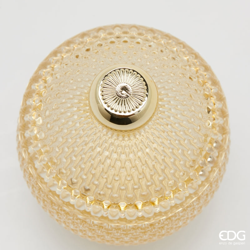 edg enzo de gasperi edg enzo de gasperi contenitore decorativo micro quadretti bombato h 145 cm d 105 cm giallo ean 8059824610478