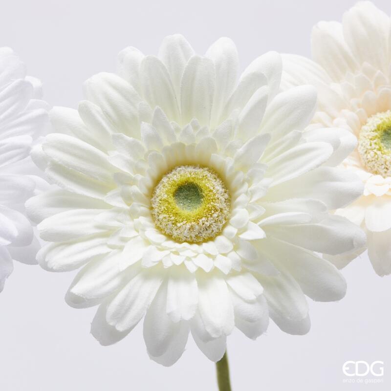 edg enzo de gasperi edg enzo de gasperi gerbera ramo ass h 60 cm d 12 cm pianta artificiale bianco 1 pz ean 8059824456984