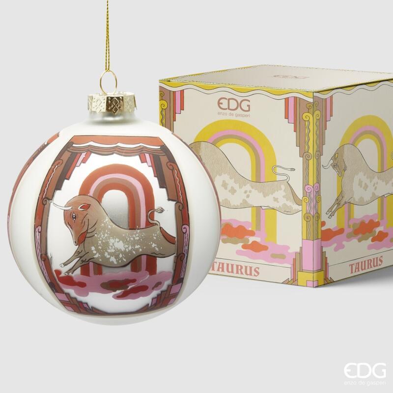 edg enzo de gasperi edg enzo de gasperi palla zodiaco ass d 10 cm vetro multicolor 1 pz ean 8059824194510