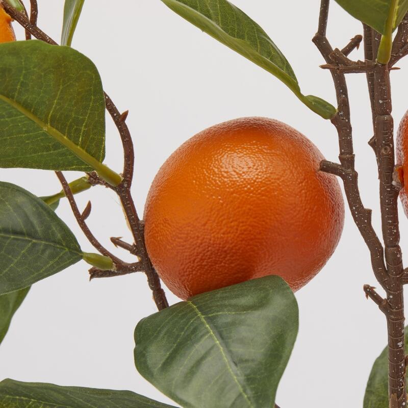 edg enzo de gasperi edg enzo de gasperi ramo arancia x8 con foglie pianta artificiale h 95 cm arancione ean 8059824443380