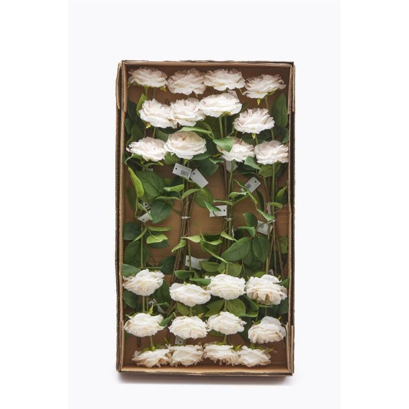edg enzo de gasperi edg enzo de gasperi rosa alma olis 2 fg ass h 48 cm pianta artificiale bianco rosa 1 pz ean 8059824012005