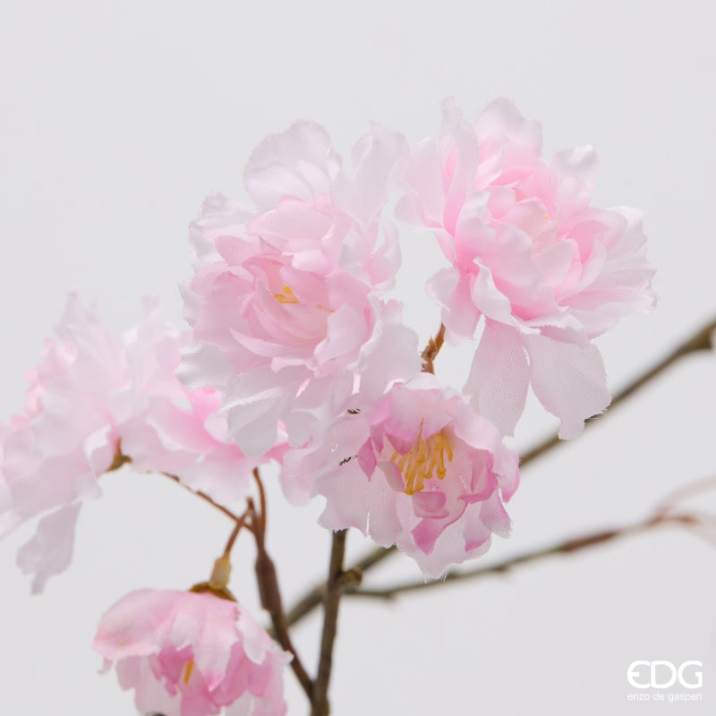 edg enzo de gasperi edg enzo de gasperi sakura ramo h 165 cm pianta artificiale colore rosa chiaro ean 8059824614735