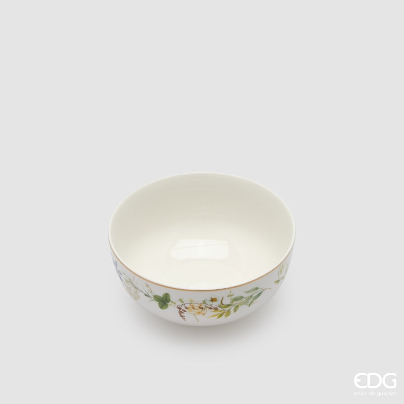 edg enzo de gasperi edg enzo de gasperi „Fiorimix“ – Suppenteller, Obstteller, Schalen, 24-teilig, gelb-grün, EAN 8059824654663