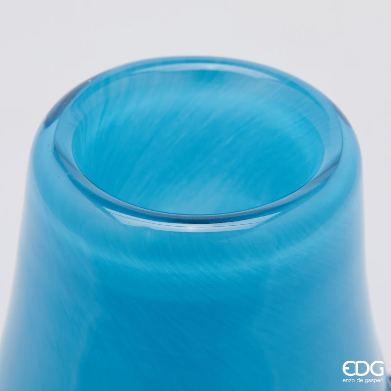 edg enzo de gasperi edg enzo de gasperi vaso gemme goccia h 29 cm d 21 cm blu ean 8059824632340