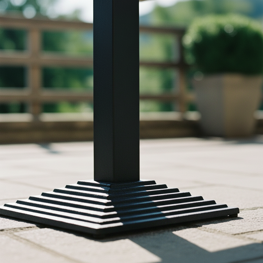 moia greenwood moia greenwood basamento tavolo in ghisa piramide 15 kg base robusta per tavoli design professionale