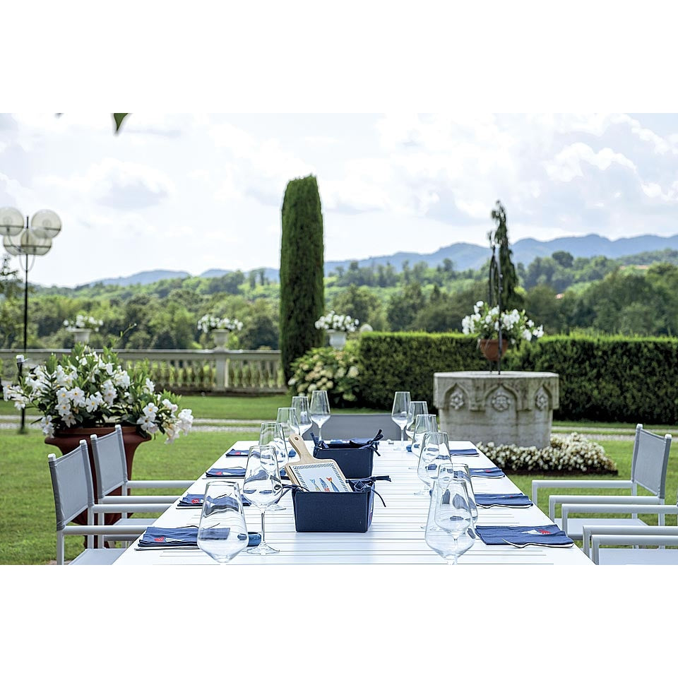 moia greenwood moia greenwood tavolo santorini allungabile 265330398x110 cm alluminio bianco tavolo outdoor design moderno estensibile ean 8013054834981