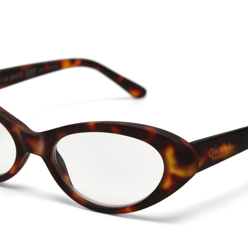 okkia okkia occhiale da lettura mod lina cat eye classic havana diottrie 3 00 ean 8055773199996
