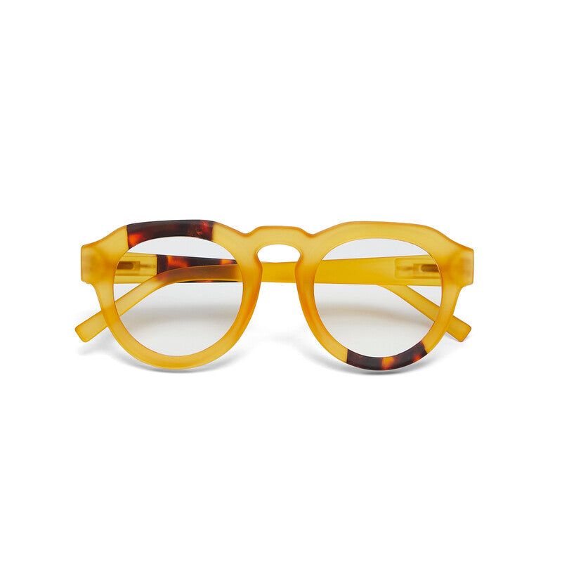 okkia okkia occhiale da lettura mod zeno soft touch anti luce blu giallo havana diottrie 2 50 ean 8055773197107