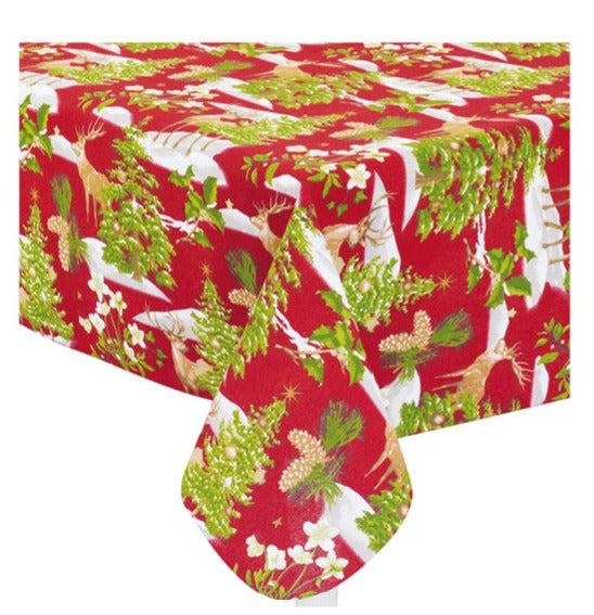 preziosa home preziosa home tovaglia in twill ass natale 130 x 230 cm multicolor 1 pz ean 8050264133459