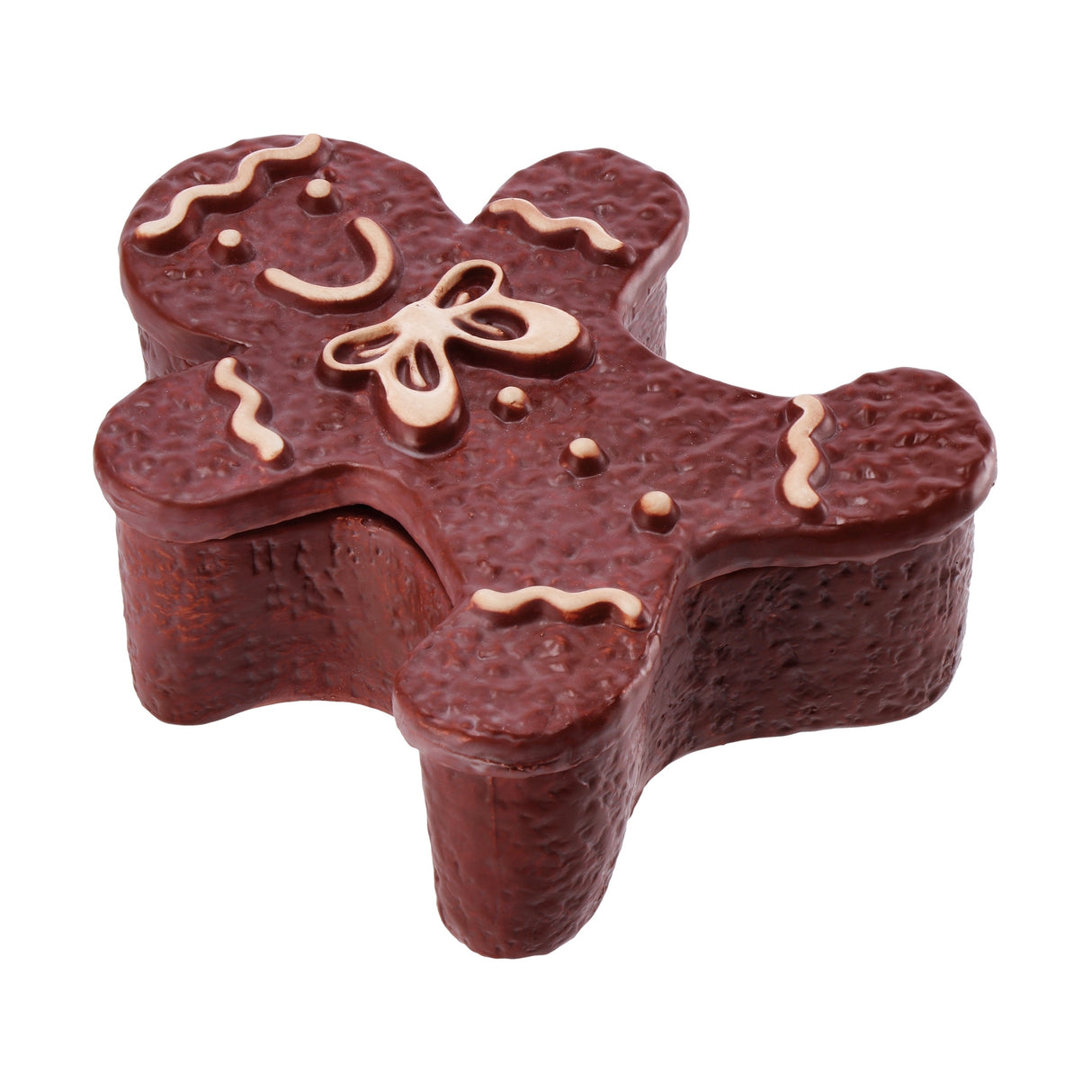 regalo italiano regalo italiano scatola natale 20 x 16 cm h 7 cm ceramica ass nocciola cioccolato 1 pz ean 8057586035591