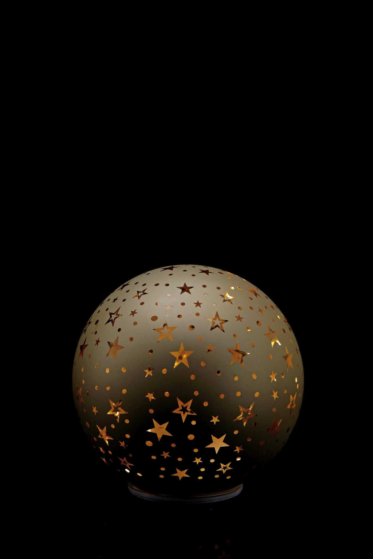 regalo italiano regalo italiano sfera di natale con base vetro ass d 18 cm rosso o oro o nero 1 pz ean 8057586135918