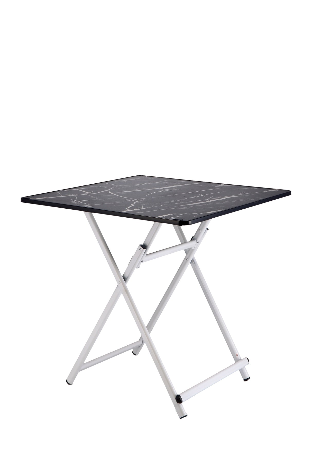 Italienisches Geschenk Italienisches Geschenk Klapptisch aus MDF und Eisen, 70 x 70 cm, H 71 cm, platzsparender Mehrzwecktisch für Wohn- und Küchenbereich, EAN 8057586091184