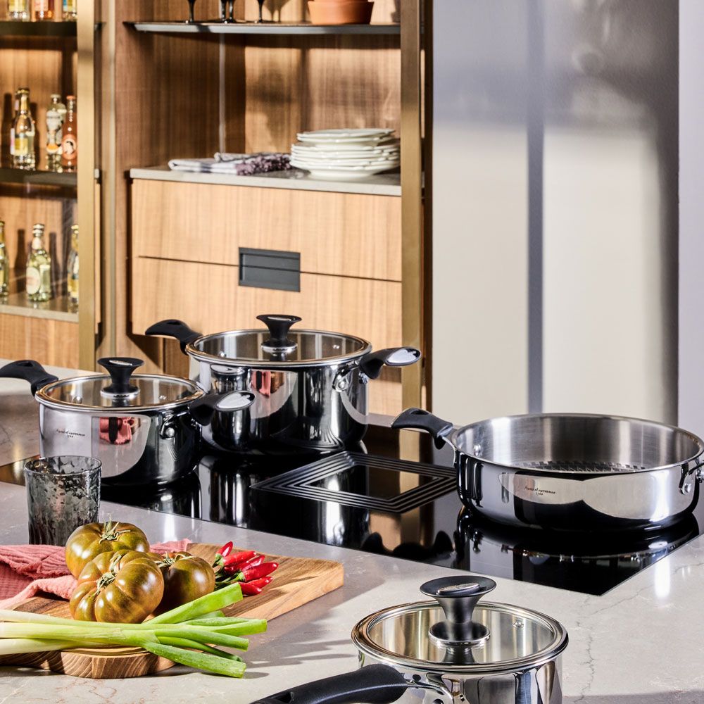 tognana tognana tegame 2 manici d 32 cm linea luxury design acciaio inox ean 8056444500080