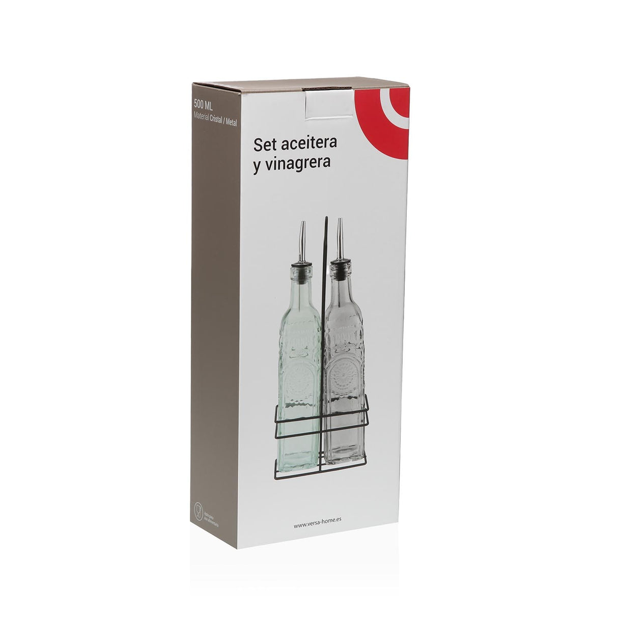 versa versa set oliaia acetiera 500 ml 137 x 72 cm h 325 cm 05 lt ean 8420327595065