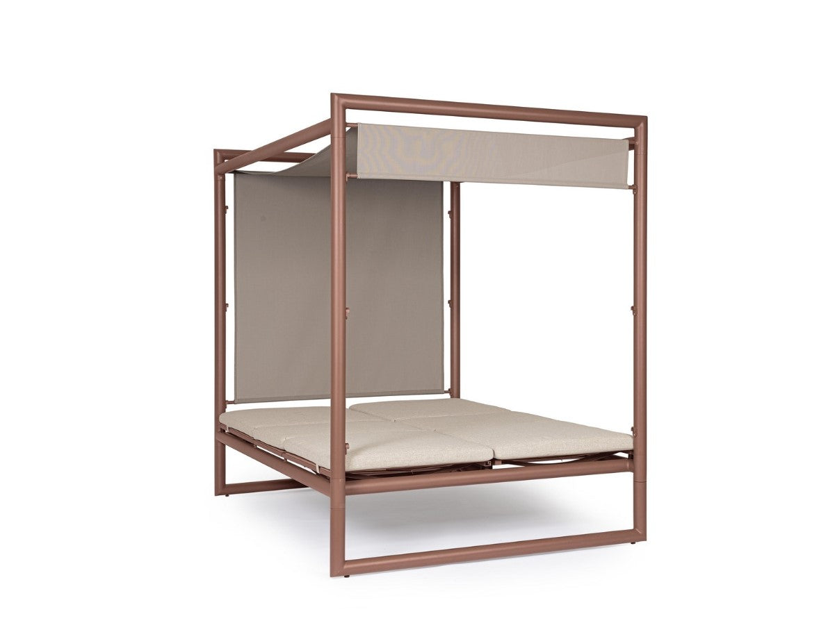 bizzotto bizzotto daybed konnor barn struttura alluminio 213 x 149 x 196 cm tessuto idrorepellente ean 8051836690158